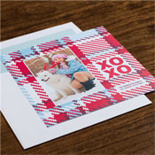 Digital Holiday Photo Cards by Checkerboard - XOXO
