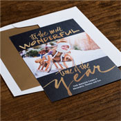 Digital Holiday Photo Cards by Checkerboard - Wonderful