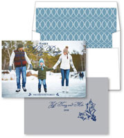 Digital Holiday Photo Cards by Checkerboard - Happy Holly Days