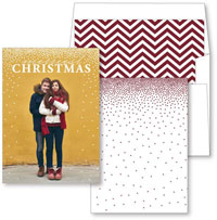 Digital Holiday Photo Cards by Checkerboard - Merriest Cheer