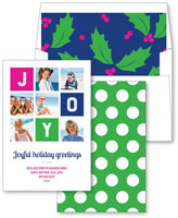 Digital Holiday Photo Cards by Checkerboard - Sprinkled With Joy