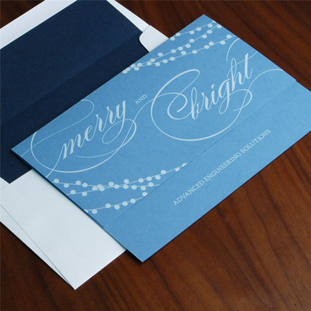 Corporate Holiday Greeting Cards by Checkerboard - Lights of Cheer