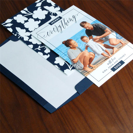 Digital Holiday Photo Cards by Checkerboard - Every Bit Merry Digital Holiday Photo Cards by Checkerboard - Every Bit Merry