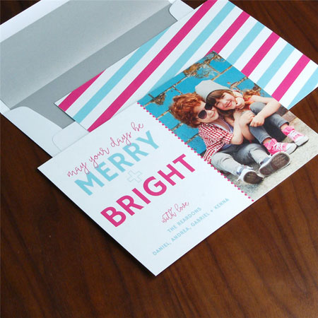 Digital Holiday Photo Cards by Checkerboard - Merry Days Digital Holiday Photo Cards by Checkerboard - Merry Days