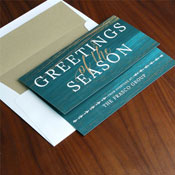 Corporate Holiday Greeting Cards by Checkerboard - Brilliantly Brushed