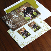 Digital Holiday Photo Cards by Checkerboard - Carved With Joy