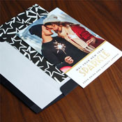 Digital Holiday Photo Cards by Checkerboard - Sparkle With Joy