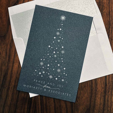 Corporate Holiday Greeting Cards by Checkerboard - Christmas Lights
