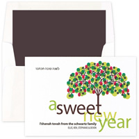 Jewish New Year Cards by Checkerboard - A Sweet New Year