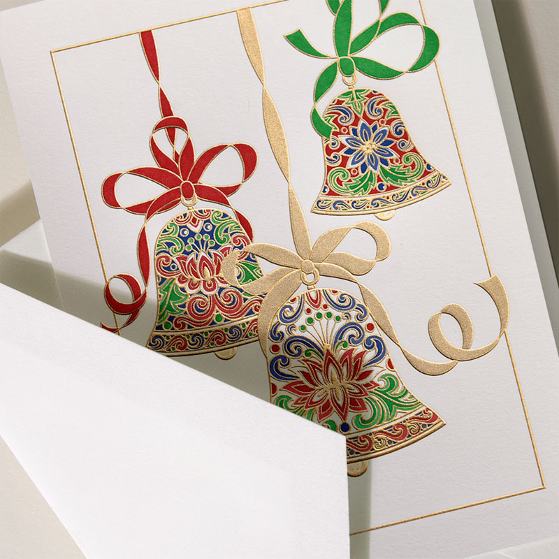 Crane Holiday Greeting Cards - Elegant Bells: More Than Paper