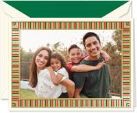 Holiday Photo Mount Cards by Crane & Co. - Holiday Color Block