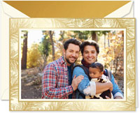 Crane Holiday Digital Photo Cards - Golden Boughs