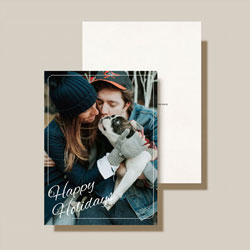 Holiday Digital Photo Cards by Crane & Co. - Happy Holidays