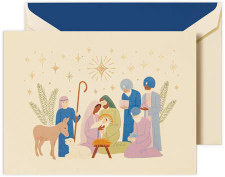 Holiday Greeting Cards by Crane & Co. - Nativity