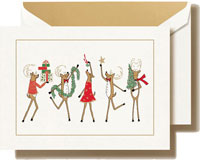 Holiday Greeting Cards by Crane & Co. - Festive Reindeer