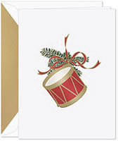 Holiday Greeting Cards by Crane & Co. - Drum Ornament