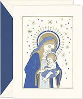 Holiday Greeting Cards by Crane & Co. - Mother and Child