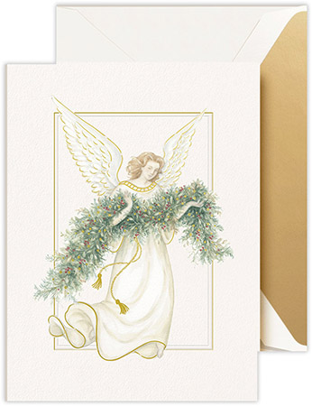 Holiday Greeting Cards by Crane & Co. - Fair Angel Holiday Greeting Cards by Crane & Co. - Fair Angel