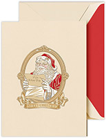 Holiday Greeting Cards by Crane & Co. - Classic Santa Letter