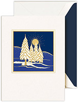 Holiday Greeting Cards by Crane & Co. - Tranquil Night