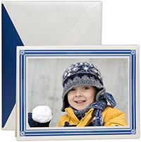 Hanukkah Photo Mount Cards by Crane & Co. - Engraved Classic Hanukkah Hanukkah Photo Mount Cards by Crane & Co. - Engraved Classic Hanukkah