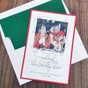 Holiday Photo Mount Cards by Designers' Fine Press (Unleashed)