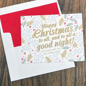Holiday Greeting Cards by Designers' Fine Press (Happy Christmas)