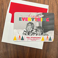 Digital Holiday Photo Cards by Designers' Fine Press (Happy Everything)