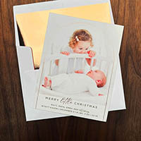 Digital Holiday Photo Cards by Designers' Fine Press (Little Wishes)