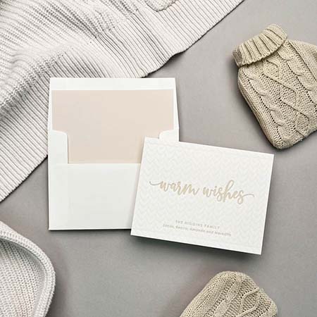 Letterpress Holiday Greeting Cards by Designers' Fine Press (Handmade Happiness)