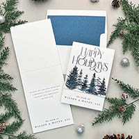 Holiday Greeting Cards by Designers' Fine Press (Serenity in the Woods)