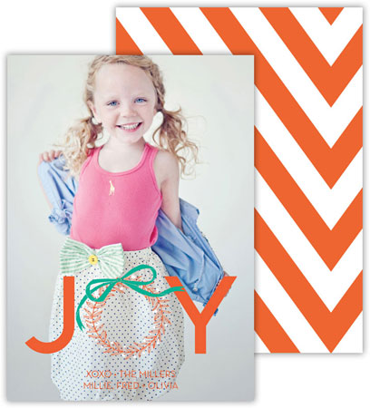 Digital Holiday Photo Cards by Dabney Lee - Wreath Warm Red (Flat) Digital Holiday Photo Cards by Dabney Lee - Wreath Warm Red (Flat)