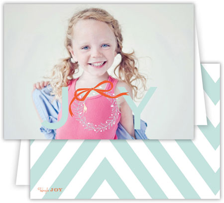 Digital Holiday Photo Cards by Dabney Lee - Wreath Sea (Folded) Digital Holiday Photo Cards by Dabney Lee - Wreath Sea (Folded)