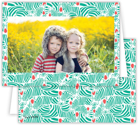 Digital Holiday Photo Cards by Dabney Lee - Bruno Holiday (Folded)