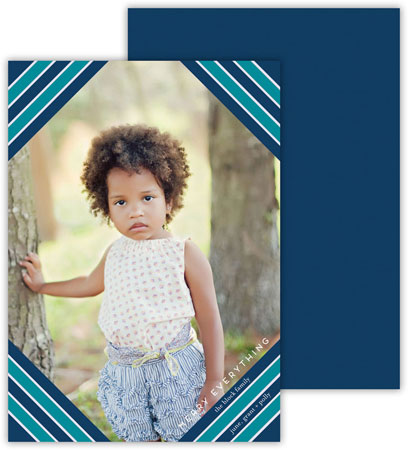 Digital Holiday Photo Cards by Dabney Lee - Hexagon Peacock (Flat) Digital Holiday Photo Cards by Dabney Lee - Hexagon Peacock (Flat)