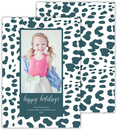 Digital Holiday Photo Cards by Dabney Lee - Cheetah Pine (Flat) Digital Holiday Photo Cards by Dabney Lee - Cheetah Pine (Flat)