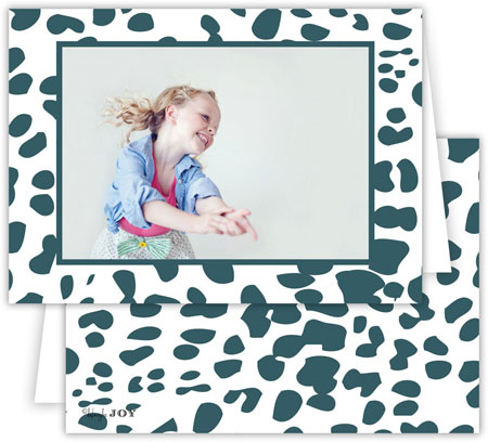 Digital Holiday Photo Cards by Dabney Lee - Cheetah Pine (Folded) Digital Holiday Photo Cards by Dabney Lee - Cheetah Pine (Folded)