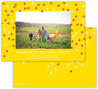 Digital Holiday Photo Cards by Dabney Lee - Sprinkles Sunshine (Flat)