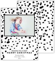 Digital Holiday Photo Cards by Dabney Lee - Wild Black (Flat)