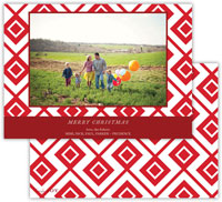 Digital Holiday Photo Cards by Dabney Lee - Lucy Red (Flat)