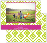 Digital Holiday Photo Cards by Dabney Lee - Lucy Chartreuse (Flat)