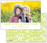 Digital Holiday Photo Cards by Dabney Lee - Bruno Chartreuse (Flat)