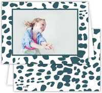 Dabney Lee Digital Holiday Photo Card - Cheetah Pine (Folded)