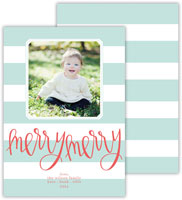 Digital Holiday Photo Cards by Dabney Lee - Cabana Sea (Flat)