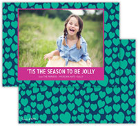 Digital Holiday Photo Cards by Dabney Lee - Lovestruck Jewel (Flat)