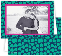 Digital Holiday Photo Cards by Dabney Lee - Lovestruck Jewel (Folded)