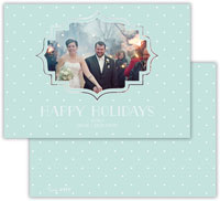 Digital Holiday Photo Cards by Dabney Lee - Pin Dot Sea (Flat)