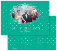 Digital Holiday Photo Cards by Dabney Lee - Pin Dot Jewel (Flat)