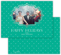 Digital Holiday Photo Cards by Dabney Lee - Pin Dot Jewel (Flat) Digital Holiday Photo Cards by Dabney Lee - Pin Dot Jewel (Flat)