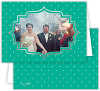 Digital Holiday Photo Cards by Dabney Lee - Pin Dot Jewel (Folded) Digital Holiday Photo Cards by Dabney Lee - Pin Dot Jewel (Folded)